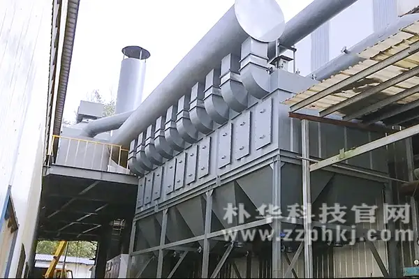 案例:洛阳铸造厂粉尘治理分室脉冲滤筒除尘器设备